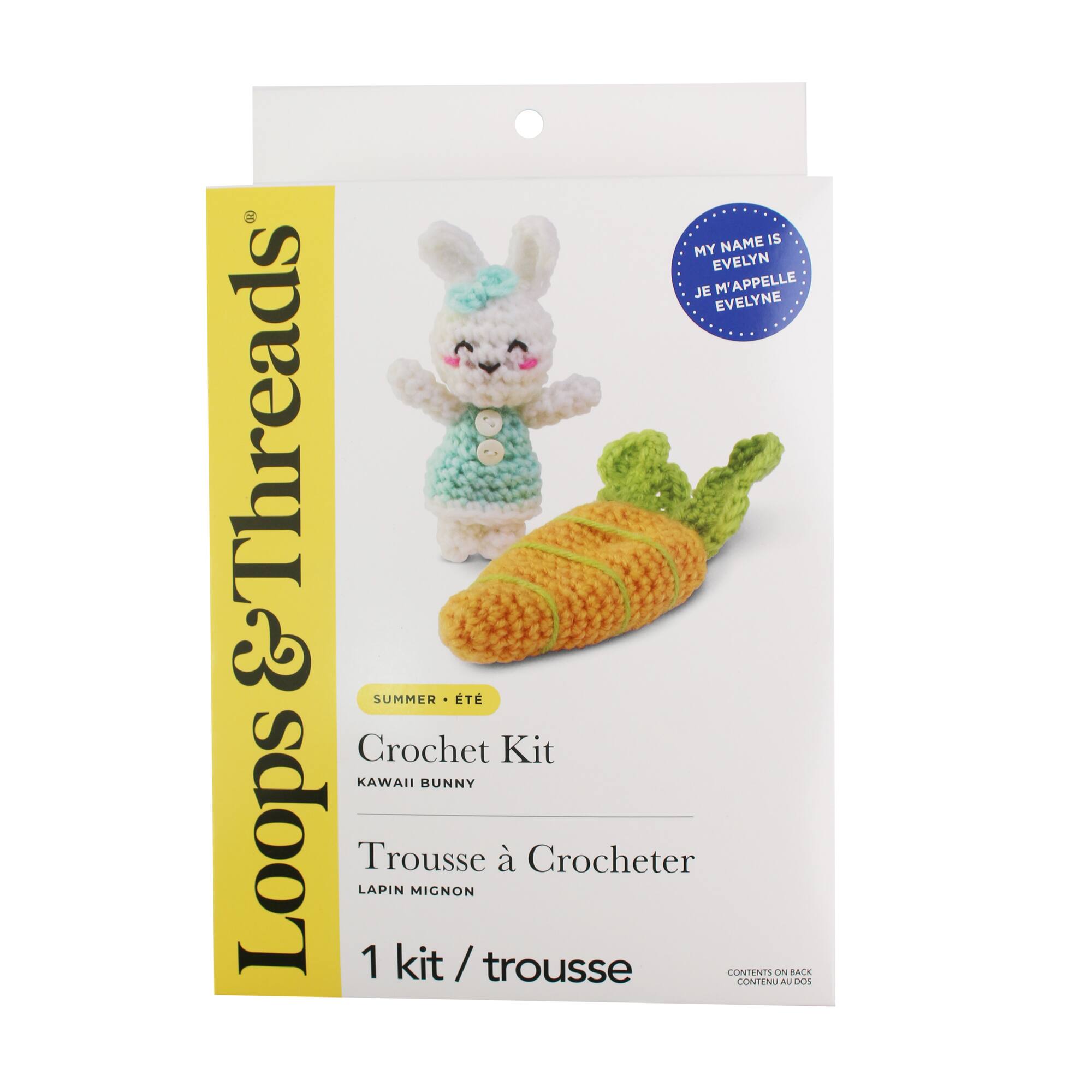 Summer Kawaii Bunny Crochet Kit by Loops & Threads®